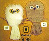 Owl Rug Kit - everybody's doing it.