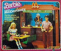 Barbie loves McDonald's
