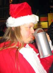 Thirsty Santa