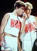 Wham! during the closet years.