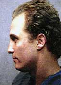 Matthew McConaughey mugshot