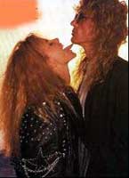 Tanwy Kitaen and David Coverdale