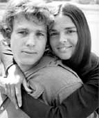 Ryan O'Neal and Ali MacGraw