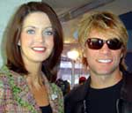 Miss America and Jon Bon Jovi